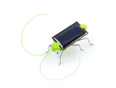 Kit de Rob&oacute;tica Mini Gafanhoto Solar DIY, Rob&ocirc; Animal para Crian&ccedil;as - Imagem 1