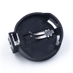 Soquete para bateria bot&atilde;o CR2032 e CR2025