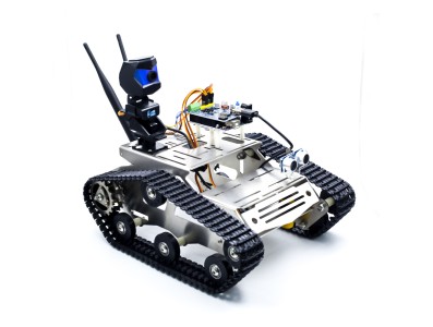 Kit Carro Rob&ocirc; Wi‑Fi para Arduino com C&acirc;mera HD DS Robot, kit educacional para crian&ccedil;as - Imagem 4