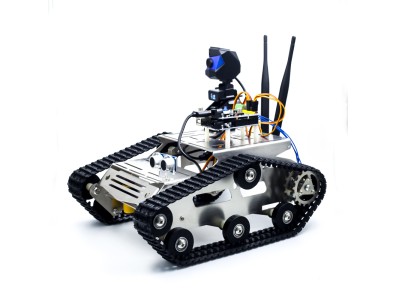 Kit Carro Rob&ocirc; Wi‑Fi para Arduino com C&acirc;mera HD DS Robot, kit educacional para crian&ccedil;as - Imagem 1