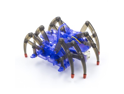 Kit de Rob&oacute;tica Rob&ocirc; Aranha El&eacute;trico DIY Mont&aacute;vel com Embalagem para Varejo - Imagem 4