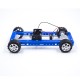 Kit de Rob&oacute;tica Carro El&eacute;trico 4x4 Controle Remoto Azul Modelo DIY 20&times;12&times;4 cm - Thumb - 2