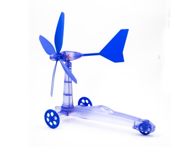 Kit DIY Carro E&oacute;lico Educacional para Ci&ecirc;ncia e Atividade Criativa - Imagem 1