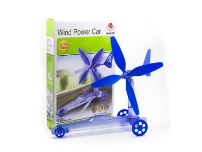 Kit DIY Carro E&oacute;lico Educacional para Ci&ecirc;ncia e Atividade Criativa - Imagem 3