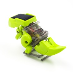 Kit de Rob&oacute;tica 4 em 1 3D Fa&ccedil;a Voc&ecirc; Mesmo, Dinossauro Rob&ocirc; Movido a Energia Solar Ecol&oacute;gico