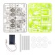 Kit de Rob&oacute;tica 4 em 1 3D Fa&ccedil;a Voc&ecirc; Mesmo, Dinossauro Rob&ocirc; Movido a Energia Solar Ecol&oacute;gico - Thumb - 5