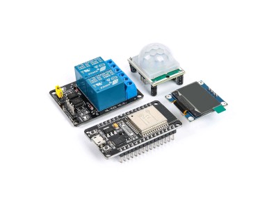 Kit B&aacute;sico de Inicia&ccedil;&atilde;o ESP32 WiFi IoT, Placa de Desenvolvimento Educacional - Imagem 3