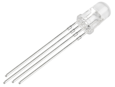 LED RGB 5 mm 4 pinos c&aacute;todo comum para Arduino - Imagem 7