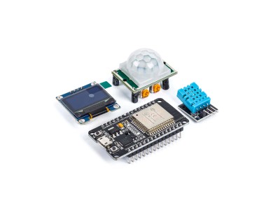 Kit B&aacute;sico de Inicia&ccedil;&atilde;o ESP32 WiFi IoT, Placa de Desenvolvimento Educacional - Imagem 4