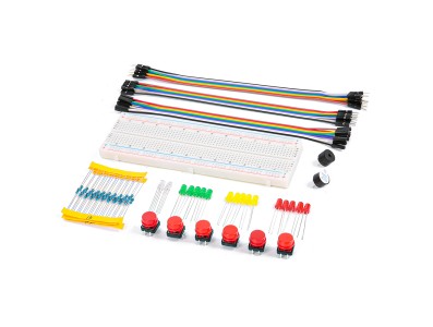 Kit B&aacute;sico de Inicia&ccedil;&atilde;o ESP32 WiFi IoT, Placa de Desenvolvimento Educacional - Imagem 5