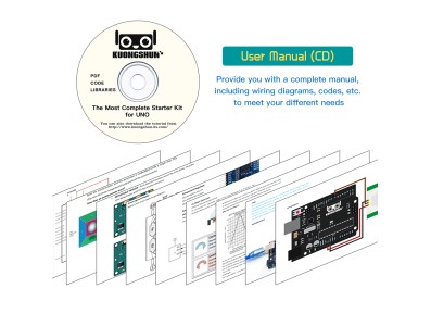 Kit educacional completo para placa R3 - Imagem 4