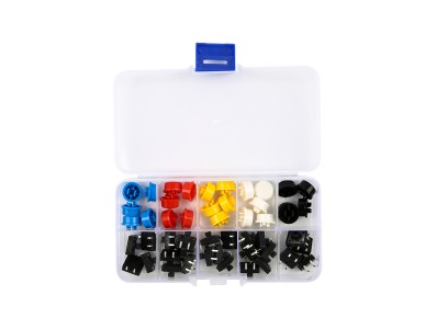Kit com 25 unidades de bot&otilde;es e interruptores de painel - Imagem 4