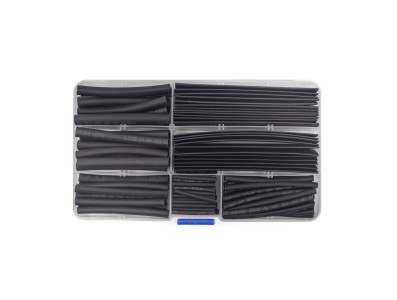 Conjunto de 21 tubos termorretr&aacute;teis de silicone coloridos 6,0 mm em bolsa - Imagem 2