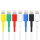 Conjunto de 21 tubos termorretr&aacute;teis de silicone coloridos 6,0 mm em bolsa - Thumb - 6
