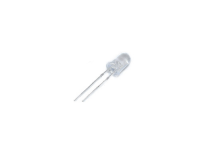 LED branco 5 mm, perna 18 mm - Imagem 7