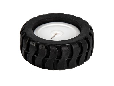 Pneu 42 mm 3PI miniQ compat&iacute;vel com motor N20 - Imagem 2