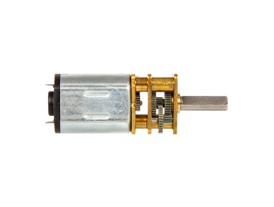 Motor Micro N20 de Engrenagens Met&aacute;licas 12V DC 600 rpm 1:50 Pololu, Kits de Rob&oacute;tica - Imagem 1