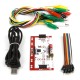 Kit Makey Deluxe sem logotipo com cabo USB, cabos Dupont e garras jacar&eacute; em caixa de papel para crian&ccedil;as - Thumb - 3