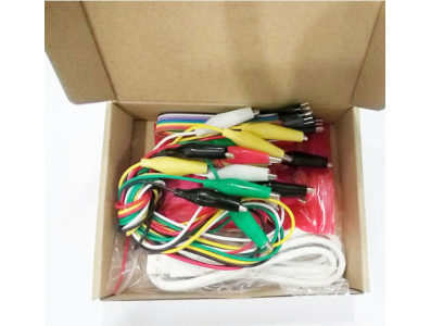 Makey Set Deluxe Kit com cabo USB, clipes jacar&eacute; Dupond e caixa de papel - Imagem 6
