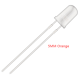 LED laranja 5 mm com corpo transparente e terminais de 18 mm - Thumb - 1