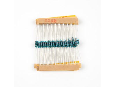 Pacote com 100 resistores E4-3 1/4 W 1% - Imagem 2