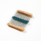 Pacote com 100 resistores E4-3 1/4 W 1% - Thumb - 3