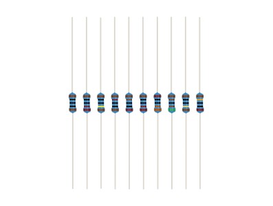 Pacote com 100 resistores E4-3 1/4 W 1% - Imagem 6