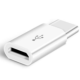 Conector adaptador branco Micro USB para USB Tipo-C - Thumb - 1