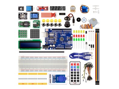 Kit de Inicia&ccedil;&atilde;o E1 R3 para Arduino com su&iacute;te de aprendizado RFID - Imagem 1