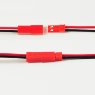 Cabo JST 2 pinos macho e f&ecirc;mea 22AWG 1007 10 cm (AC163 = AC233 + AC234)