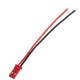 Conector JST 2 pinos macho, cabo 22 AWG 10 cm (1007) - Thumb - 1