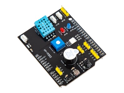 Placa de expans&atilde;o 9 em 1 multifuncional com sensores DHT11 e LM35 compat&iacute;vel com Arduino UNO (Sunleph) - Imagem 4