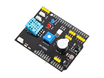 Placa de expans&atilde;o 9 em 1 multifuncional com sensores DHT11 e LM35 compat&iacute;vel com Arduino UNO (Sunleph) - Imagem 6