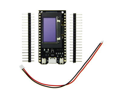 M&oacute;dulo ESP32 OLED V2.0 TTGO Pro 4MByte (32Mbit) sem solda, m&oacute;dulos WiFi e Bluetooth com ESP32/ESP8266 e OLED - Imagem 2
