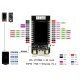 Placa de desenvolvimento TTGO T-Display ESP32 n&atilde;o soldada com Wi‑Fi, Bluetooth e display LCD 1,14'' - Thumb - 2