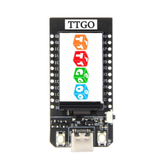 Placa de desenvolvimento TTGO T-Display ESP32 n&atilde;o soldada com LCD 1,14" Wi‑Fi e Bluetooth