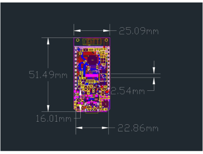 Placa de desenvolvimento TTGO T-Display ESP32 n&atilde;o soldada com LCD 1,14" Wi‑Fi e Bluetooth - Imagem 3