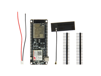 M&oacute;dulo TTGO T-Call V1.4 ESP32 sem solda &ndash; SIM800L, antena, slot para cart&atilde;o SIM e chip CH9102F - Imagem 1