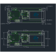 Placa de desenvolvimento TTGO T-Call e SIM800C-DS V02 ESP32 Wi-Fi Bluetooth, m&oacute;dulo SIM800C sem soldar com slot Nano SIM - Thumb - 2