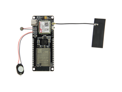 Placa de desenvolvimento TTGO T-Call e SIM800C-DS V02 ESP32 Wi-Fi Bluetooth, m&oacute;dulo SIM800C sem soldar com slot Nano SIM - Imagem 4