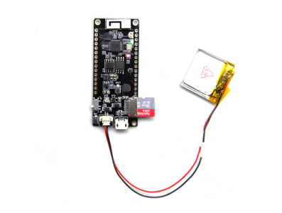 Placa TTGO T8 V1.7 ESP32-WROVER n&atilde;o soldada, 8MB PSRAM, slot para cart&atilde;o TF, antena 3D, WiFi e Bluetooth, MicroPython - Imagem 3