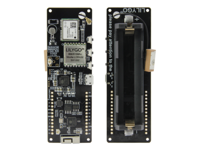 M&oacute;dulo TTGO T-Beam V1.1 ESP32 LoRa 433MHz NEO-6M WiFi e Bluetooth, conector IPEX e suporte para bateria 18650, n&atilde;o soldado - Imagem 1