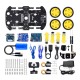 Kit rob&oacute;tico carro Smart WiFi para Arduino com controle remoto wireless e monitoramento de v&iacute;deo iOS/Android/PC (Plug US) - Thumb - 1