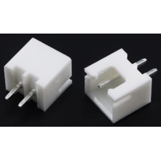 Conector header XH 2,54 mm 2 pinos reto