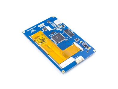 Nextion NX8048T050 M&oacute;dulo HMI kernel, tela resistiva sens&iacute;vel ao toque 5 polegadas - Imagem 4
