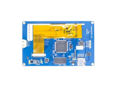 Nextion NX8048T050 M&oacute;dulo HMI kernel, tela resistiva sens&iacute;vel ao toque 5 polegadas - Imagem 5