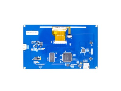 Nextion NX8048T070 Tela resistiva 7 polegadas Interface homem-m&aacute;quina HMI kernel - Imagem 2