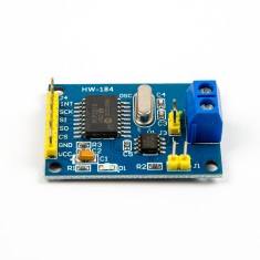 M&oacute;dulo CAN Bus MCP2515 com receptor TJA1050, interface SPI e rotinas para 51 single-chip