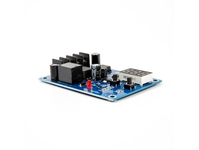 XH-M603 M&oacute;dulo de controle de carga 12-24V para bateria de l&iacute;tio com display LED, placa de prote&ccedil;&atilde;o e chave de controle - Imagem 5