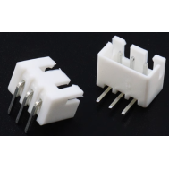 Conector header XH 2,54 mm 3 pinos curvados